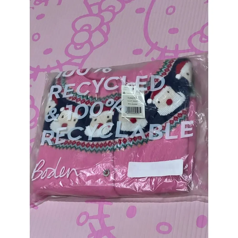 NWT❤️Mini Boden Cosy Fair Cardigan sz11/12Y